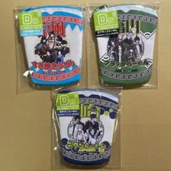 【未開封・全3種セット】　みんなのくじ　刀剣乱舞　D賞　ぬーどるモチーフポーチ