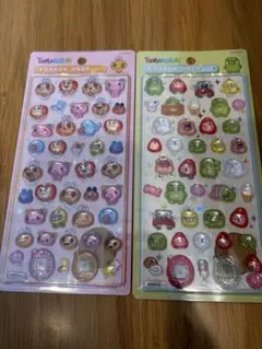 ボンボンドロップシール たまごっち めめっち くちぱっち