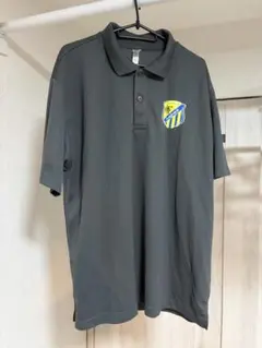 サッカー ポロシャツ グレー XLサイズのサムネイル