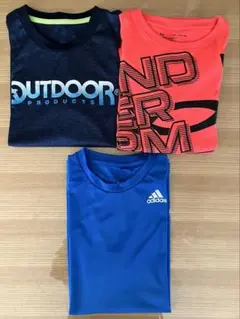 ほぼ未使用！速乾 ジュニア160 Tシャツ3枚セット