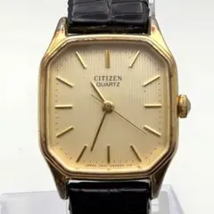 CITIZEN シチズン 4-830261 ヴィンテージ ゴールド ウォッチ - メルカリ