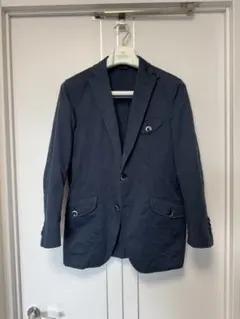 allegri 46（M）ネイビージャケット　ストレッチのサムネイル