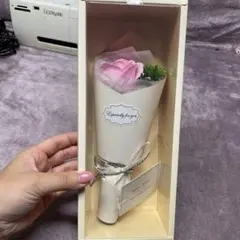 シャボンフラワー ブーケ ピンク