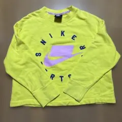 ナイキ　Nike トレーナー黄色　レディースS ￼のサムネイル