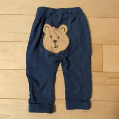 クマ ネイビー ボトムス GAP 70cm