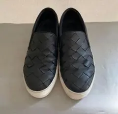 美品✨】BUSCEMI ブシェミ イントレチャート レザー スニーカー 黒 