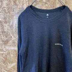 AE10519 mont-bell 長袖Tシャツ ブラック メンズ XL ポスのサムネイル
