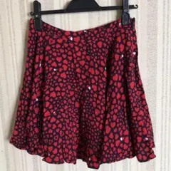 tommy jeans ハートフリルスカート