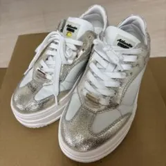 【値下げ】Atlantic Stars x 卑弥呼 スニーカー　厚底　23.5のサムネイル