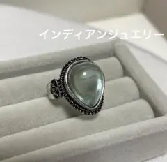値下げ！水色リング★インディアンジュエリー