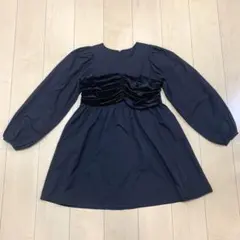 【未使用タグ付】Ray BEAMS タフタビスチェミニワンピース ブラック S