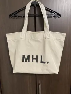 MHL マーガレットハウエル トートバッグ グレーのサムネイル