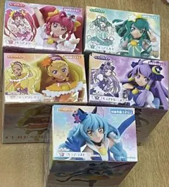【未開封品】スタートゥインクルプリキュア キューティーフィギュア 5種セット