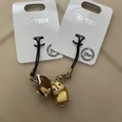 ディズニーストア　チップとデール　ツムツム　ストラップ