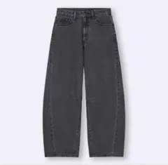 GU バレルレッグジーンズ　S
