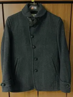 ナノユニバース ウール80% マリンコート