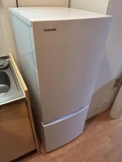 2025年製 TOSHIBA冷蔵庫 幅47.9㎝ 153L 右開き 耐熱天板のサムネイル