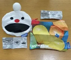 パペットスンスン バラエティーコレクション　フェイスポーチノンノン&ポーチA