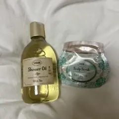 新品未使用 SABON ボディーソープ ホワイトティー300mL ヘッドスクラブのサムネイル