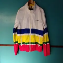 TOMMY HILFIGER ストライプ ナイロンジャケット