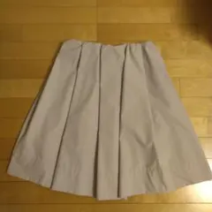 フレアスカート　ライトグレー　M