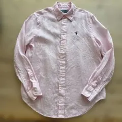 Polo by Ralph Lauren リネンシャツ ピンク XSのサムネイル