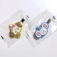 mikko illustrations ぷっくりラバーヘアピン スフレ チュー