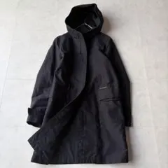 ヒステリックグラマー HEAVY ミリタリーコート 黒 F 綿　モッズコート