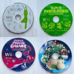 【Wii】Wii ゲーム 4本セット