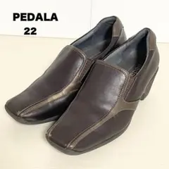 ASICS PEDALA スリッポン ウエッジソール コンフォート 22