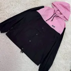 X-LARGE フードブルゾン ブラック S カジュアル フード付き 着回し