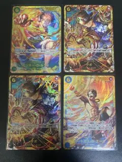 ワンピースカード 受け継がれる意志 ルフィ エース サボ シークレット SEC