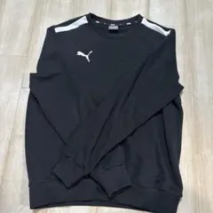 PUMA クルーネック スウェット ブラック Lサイズのサムネイル