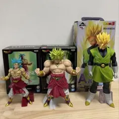 ドラゴンボール フィギュアセット ブロリー、悟飯、一番くじ