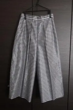 TARO HORIUCHI ギンガムチェック パンツ