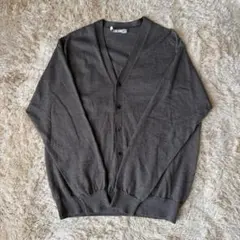 無印良品 Lサイズ カーディガン ウール100% MUJI