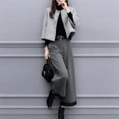 卒業式 ワイドパンツ フォーマル スーツ ママスーツ 入園式 ワイドパンツ