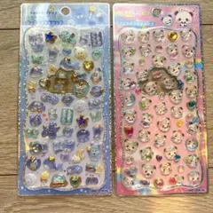 【正規品】ジュエルプチドロップ シール もちもちパンダ あおいろどろっぷ