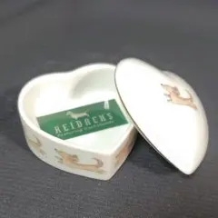 ダックスフンド 　ハート型 小物入れ