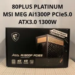 ​【極美品】MSI MEG Ai1300P PCIe5 1300W 付属品完備