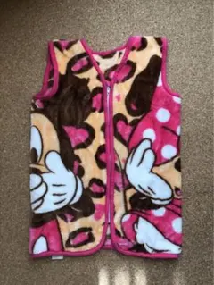 最終値下げ★ミッキー&ミニー柄　半纏　ベスト