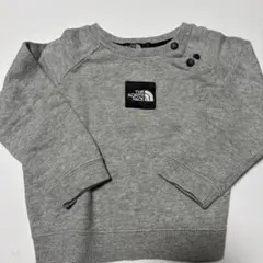 THE NORTH FACE グレー トレーナー キッズ　80