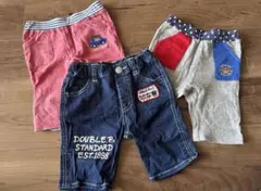 miki house ハーフパンツ 90cm 3点セット