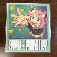 SPY×FAMILY 映画特典　ミニ色紙 アーニャ