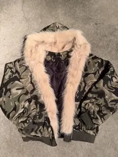 2025年最新】迷彩 パーカー ファーの人気アイテム - メルカリ