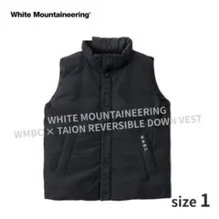 タグ付き WMBC × TAION REVERSIBLE DOWN VEST