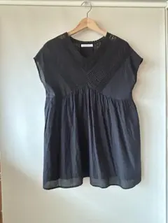 AMERICAN HOLIC ブラック レース切り替え チュニックのサムネイル