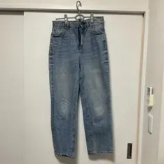 GU ライトブルー ストレートデニム L 春夏秋冬のサムネイル