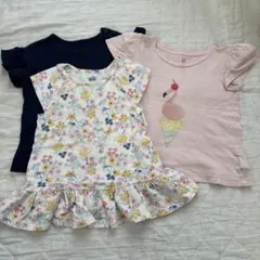 ベビー服 Tシャツ 3枚セット 90cm相当
