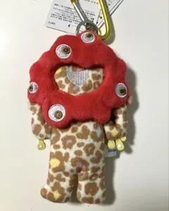 【完売】新品 大阪関西万博 ミャクミャク 立体小銭入れ （レッド）ヒョウ柄